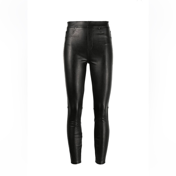 Spanx Faux Leather High Rise Skinny Pants - Picture 2 of 16